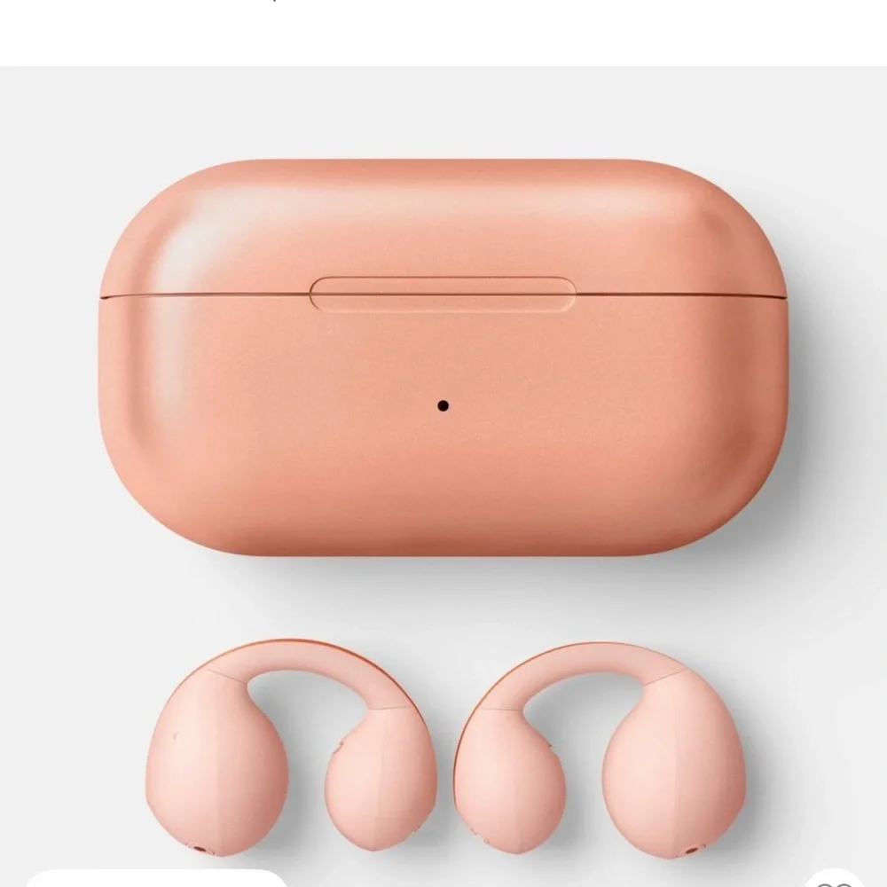 Open-Ear Jewelry Earbuds - heyday™True Wireless USB-C, Color: Peach NIB